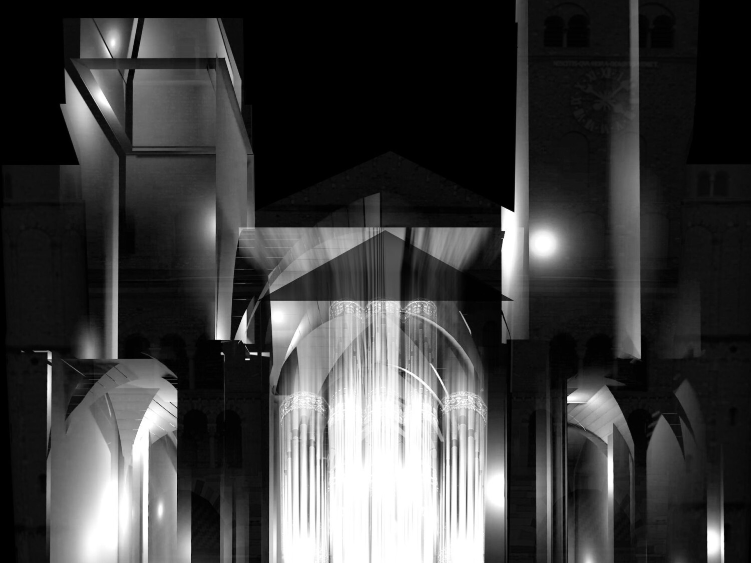 HEIMAT³ projection mapping concept on the High Cathedral of Saint Peter in Trier, Germany – by ruestungsschmie.de