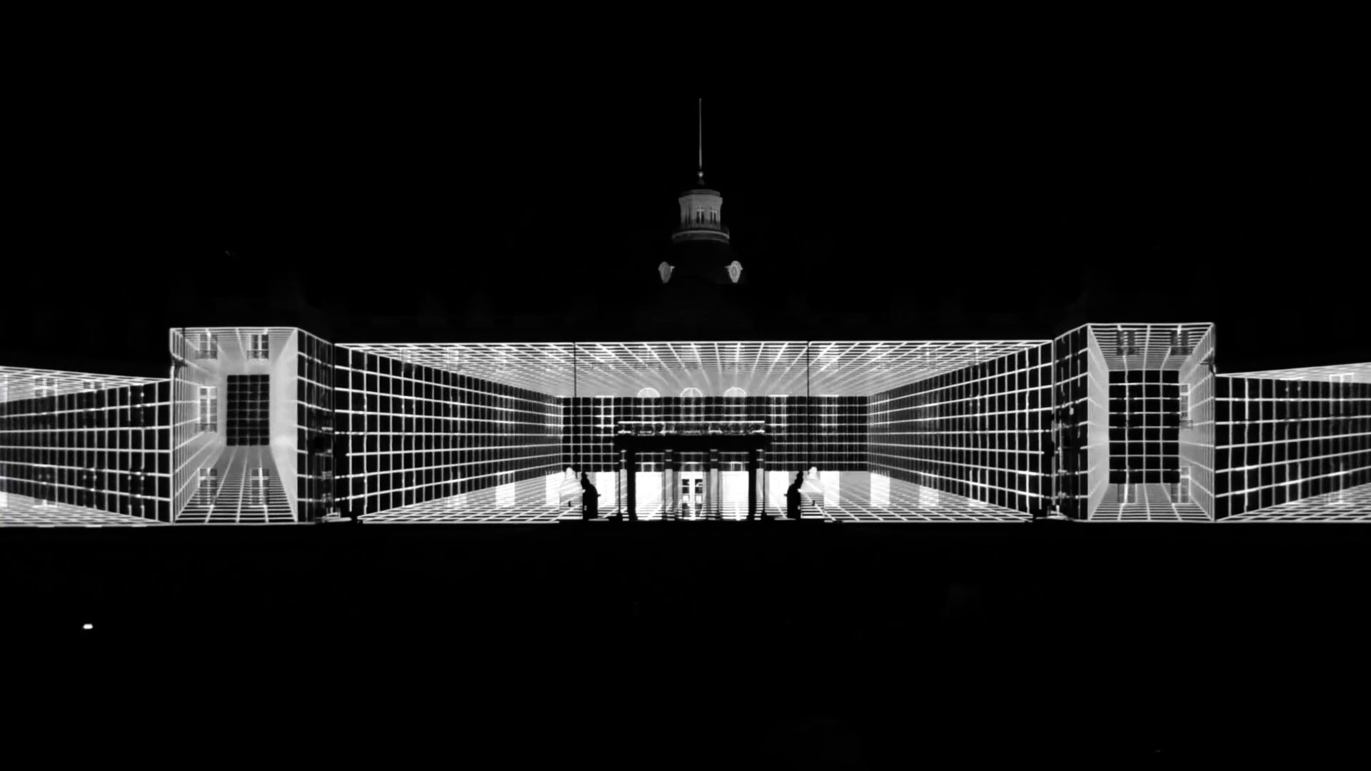 STAR³ LED installation on Tsim Sha Tsui Centre and Empire Centre at Sino x Niio Illumination Art Prize in Hong Kong, China, 2018 – by ruestungsschmie.de